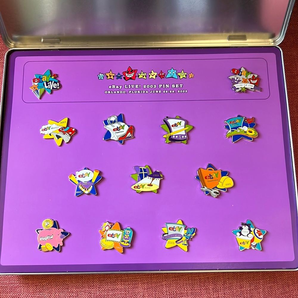 eBay Live 2003 Pin‎ Set